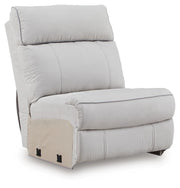 Social Pointe Armless Chair Chenille
