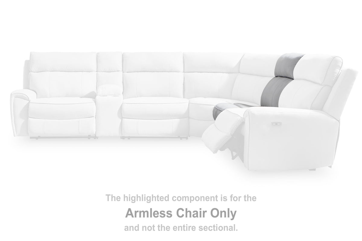 Social Pointe Armless Chair Chenille