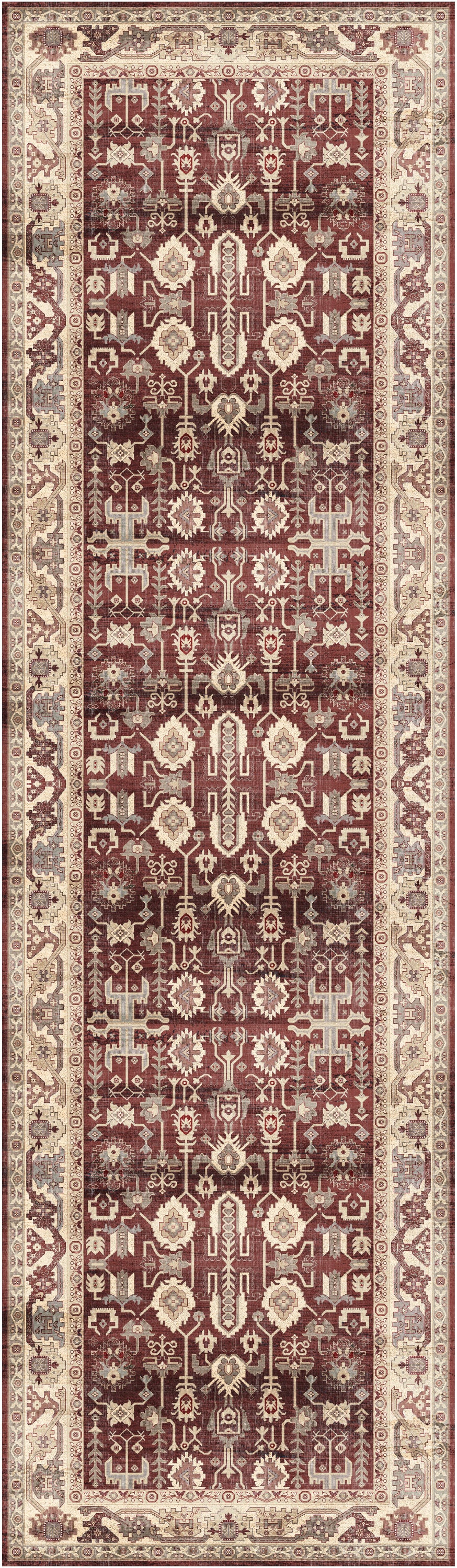 Vintage Home VNH02 Red Rug - Runner