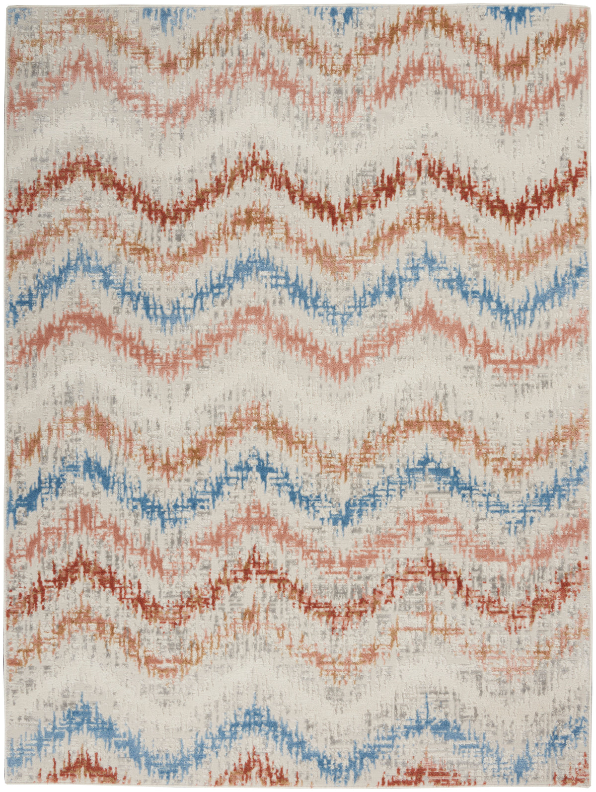 Elation ETN04 Ivory Multicolor Rug - Rectangle