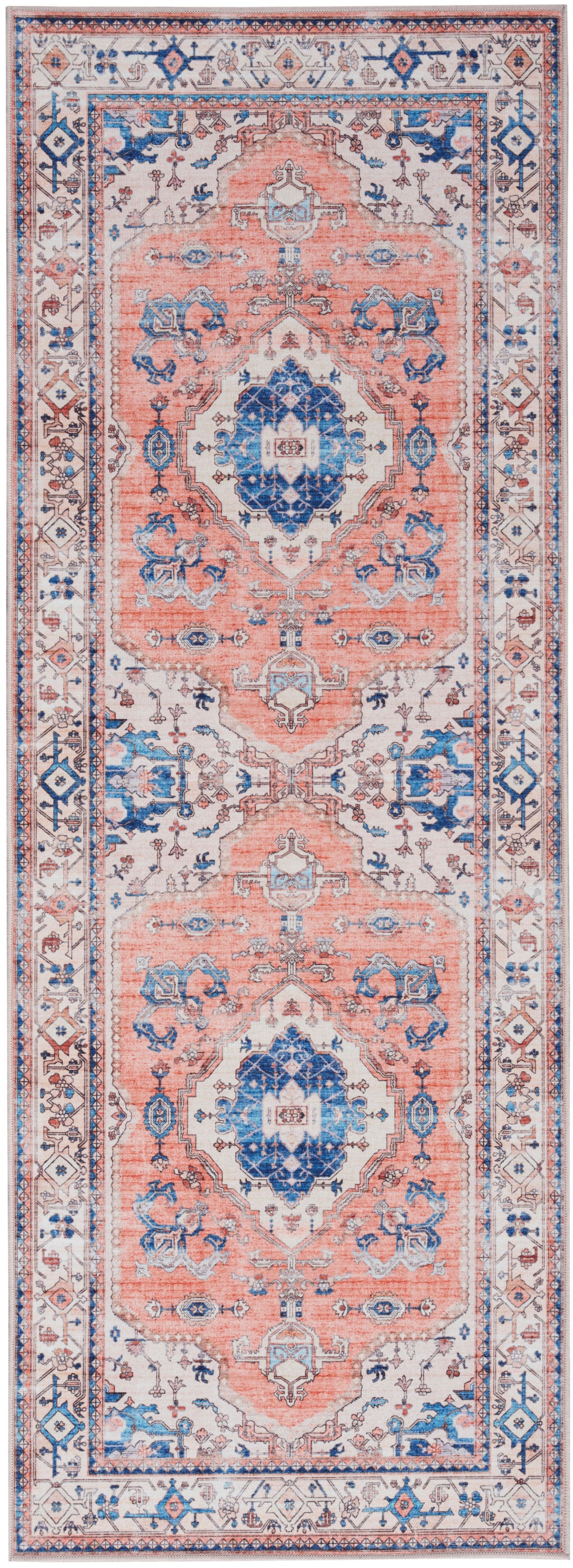 Fulton FUL11 Coral Rug - Runner