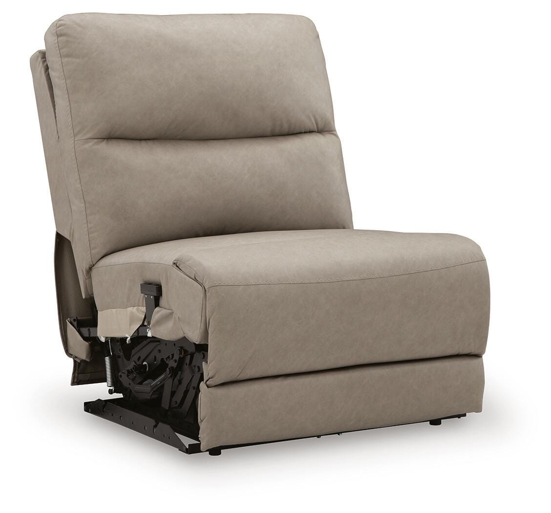 Narwhal Place PWR Armless REC w/ADJ Headrest Faux Leather
