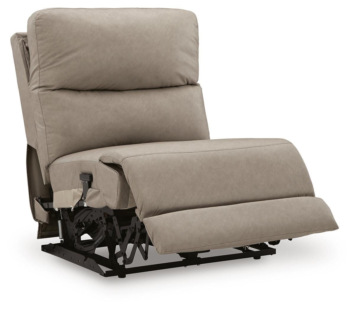Narwhal Place PWR Armless REC w/ADJ Headrest Faux Leather
