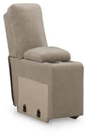 Narwhal Place Console with Storage Faux Leather