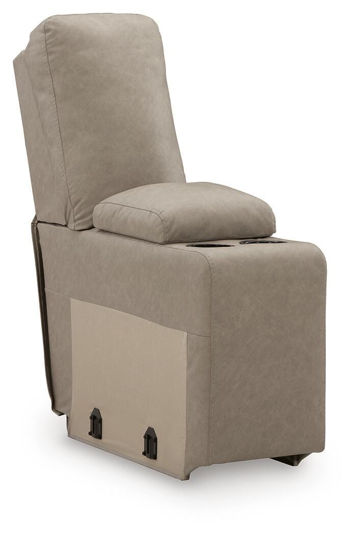Narwhal Place Console with Storage Faux Leather