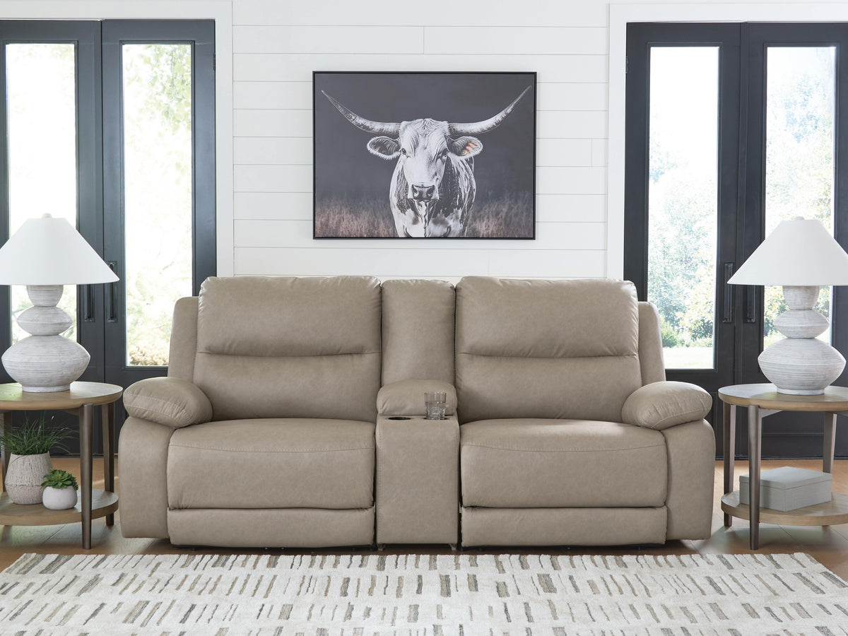 Narwhal Place 3-Piece Power Reclining Sectional Faux Leather