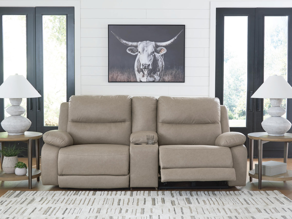 Narwhal Place 3-Piece Power Reclining Sectional Faux Leather