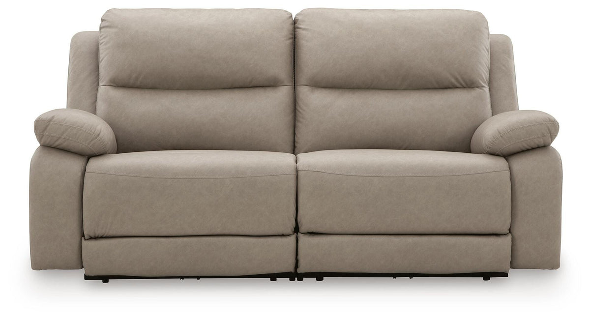 Narwhal Place 2-Piece Reclining Loveseat Faux Leather