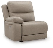 Narwhal Place LAF Zero Wall Power Recliner Faux Leather