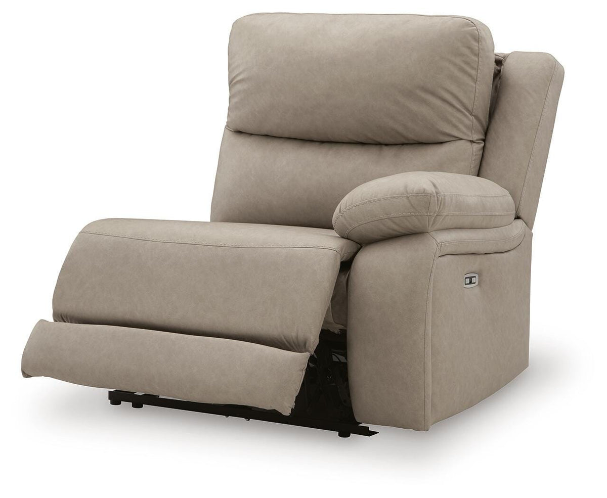 Narwhal Place RAF Zero Wall Power Recliner Faux Leather