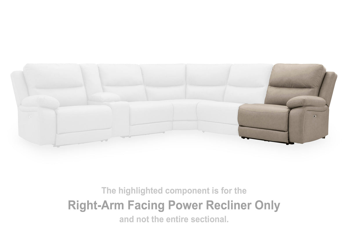 Narwhal Place RAF Zero Wall Power Recliner Faux Leather