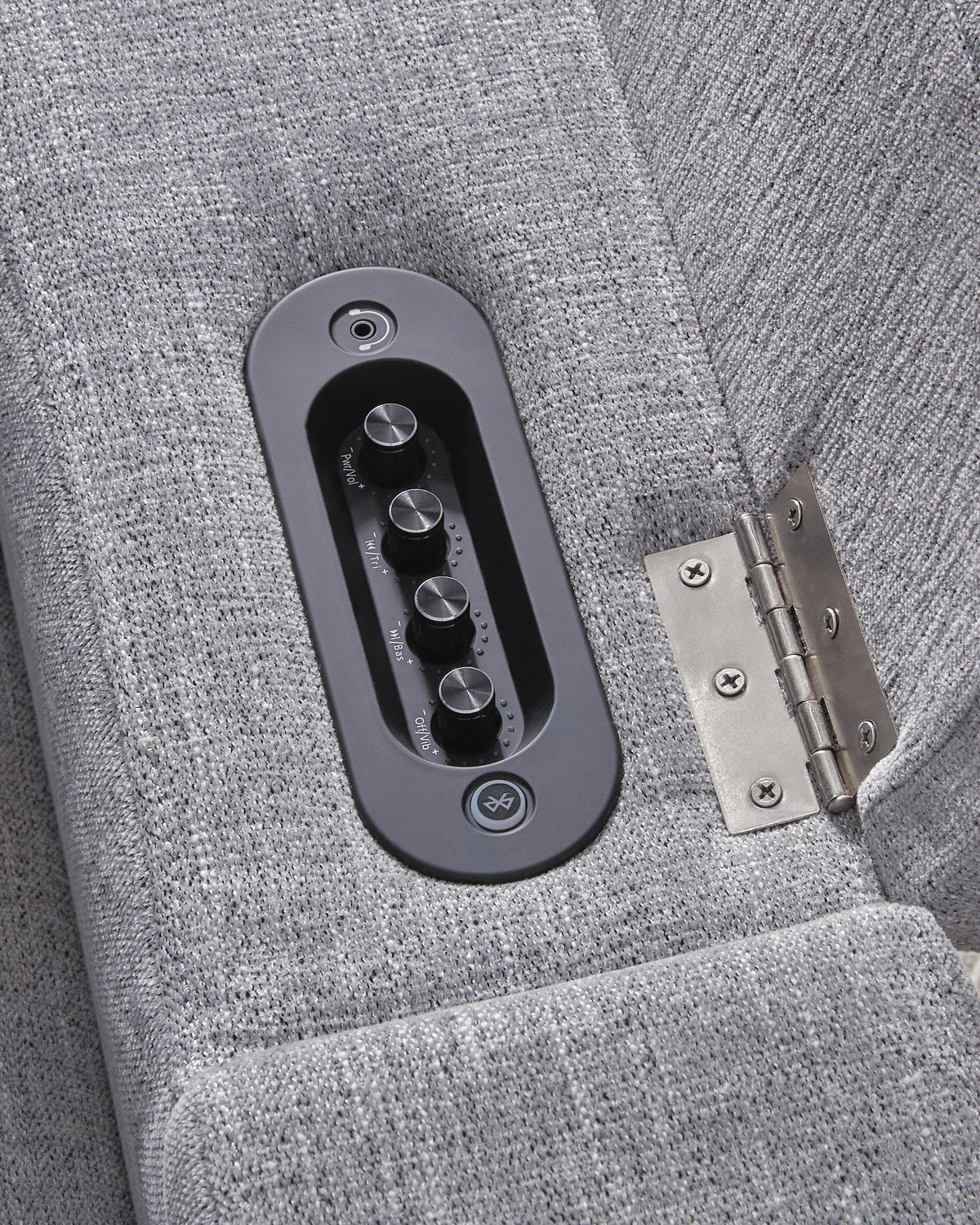 Pineland Glider PWR REC w/Audio System Next-Gen Nuvella™ Performance Fabric