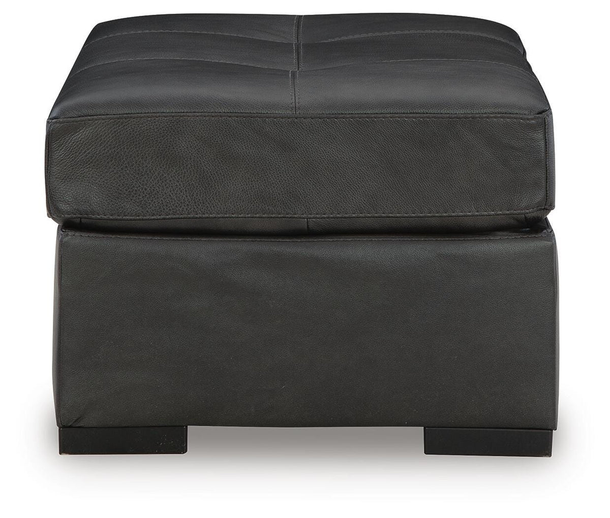 Brindley Pier Oversized Accent Ottoman Leather