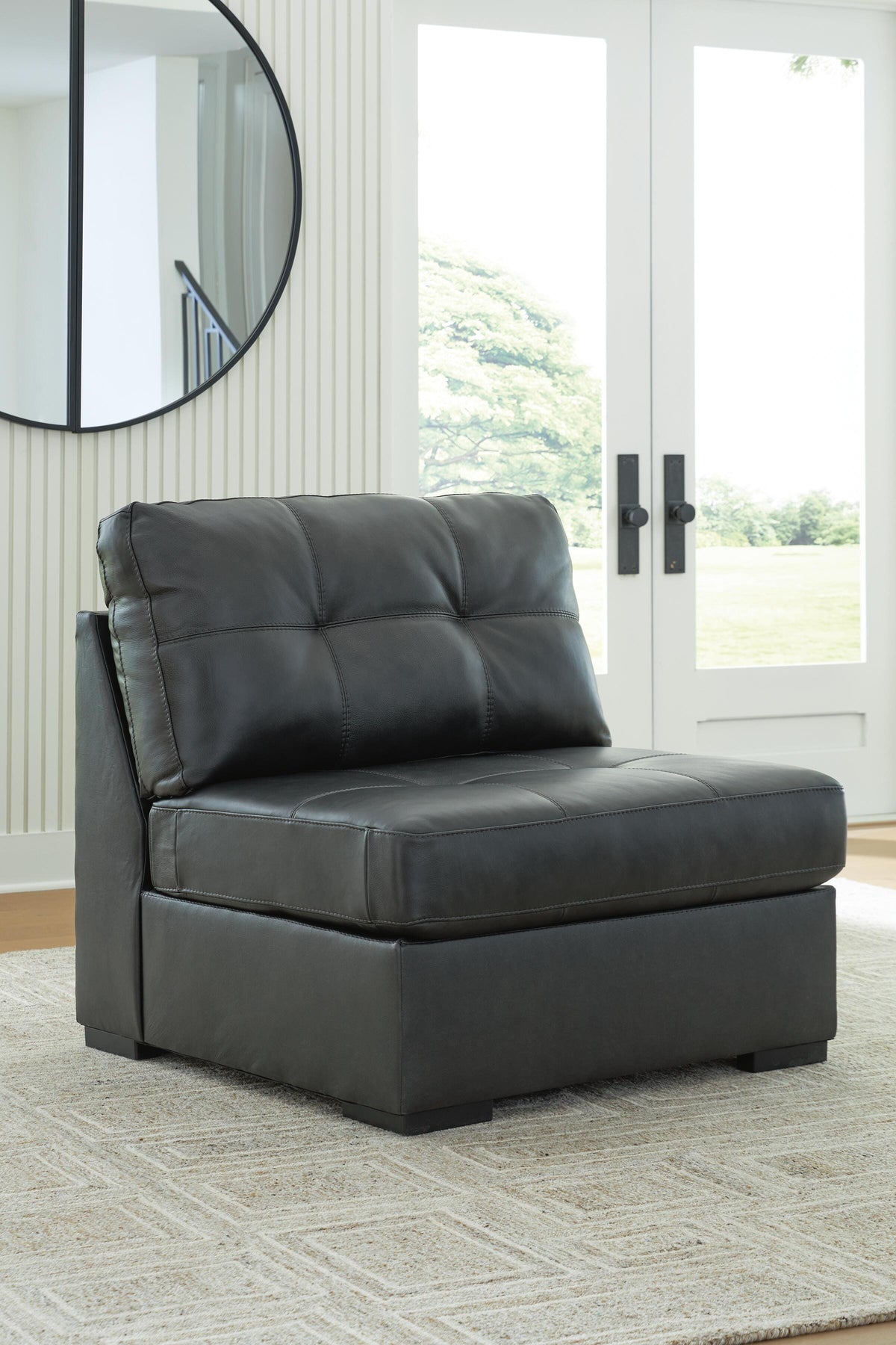 Brindley Pier 3-Piece Sectional with Ottoman
