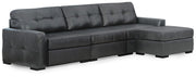 Brindley Pier 3-Piece Sectional with Ottoman