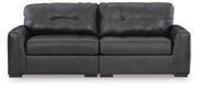 Brindley Pier 2-Piece Sectional Loveseat Leather