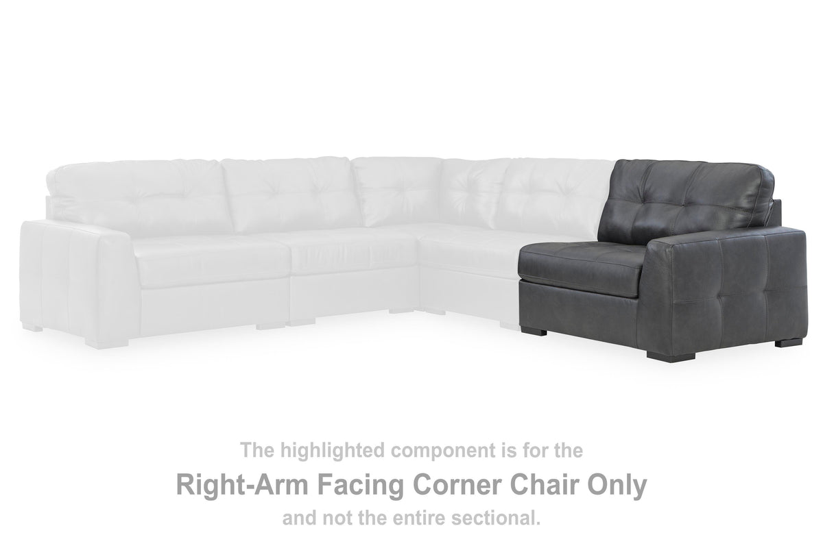 Brindley Pier RAF Corner Chair Leather