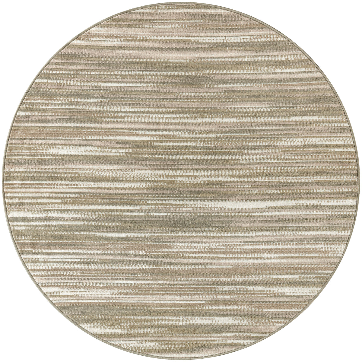 Jubilant JUB04 Green Ivory Rug - Round
