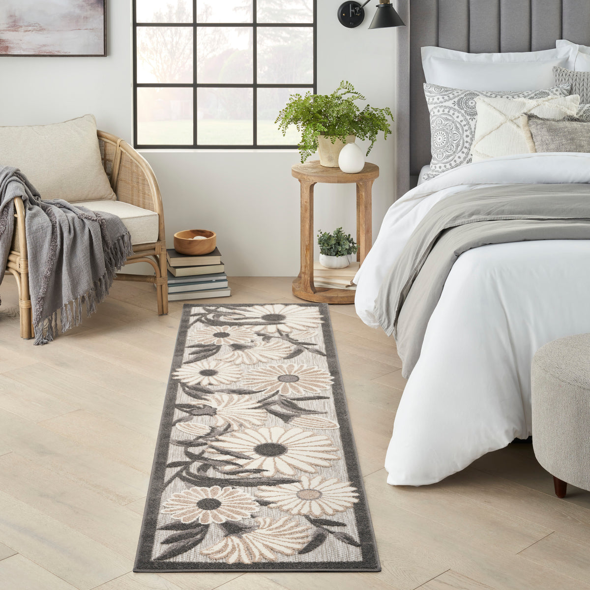 Aloha ALH33 Beige Rug - room scene