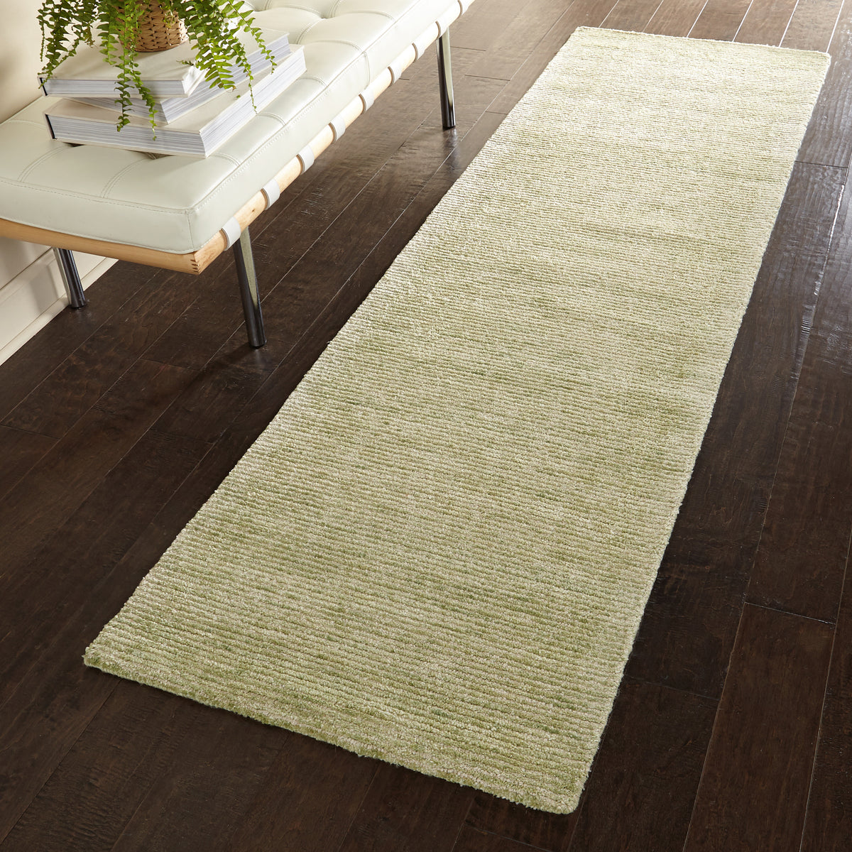 Weston WES01 Citron Rug - room scene