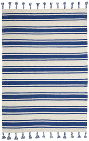 Rio Vista DST01 Ivory Navy Rug - Rectangle