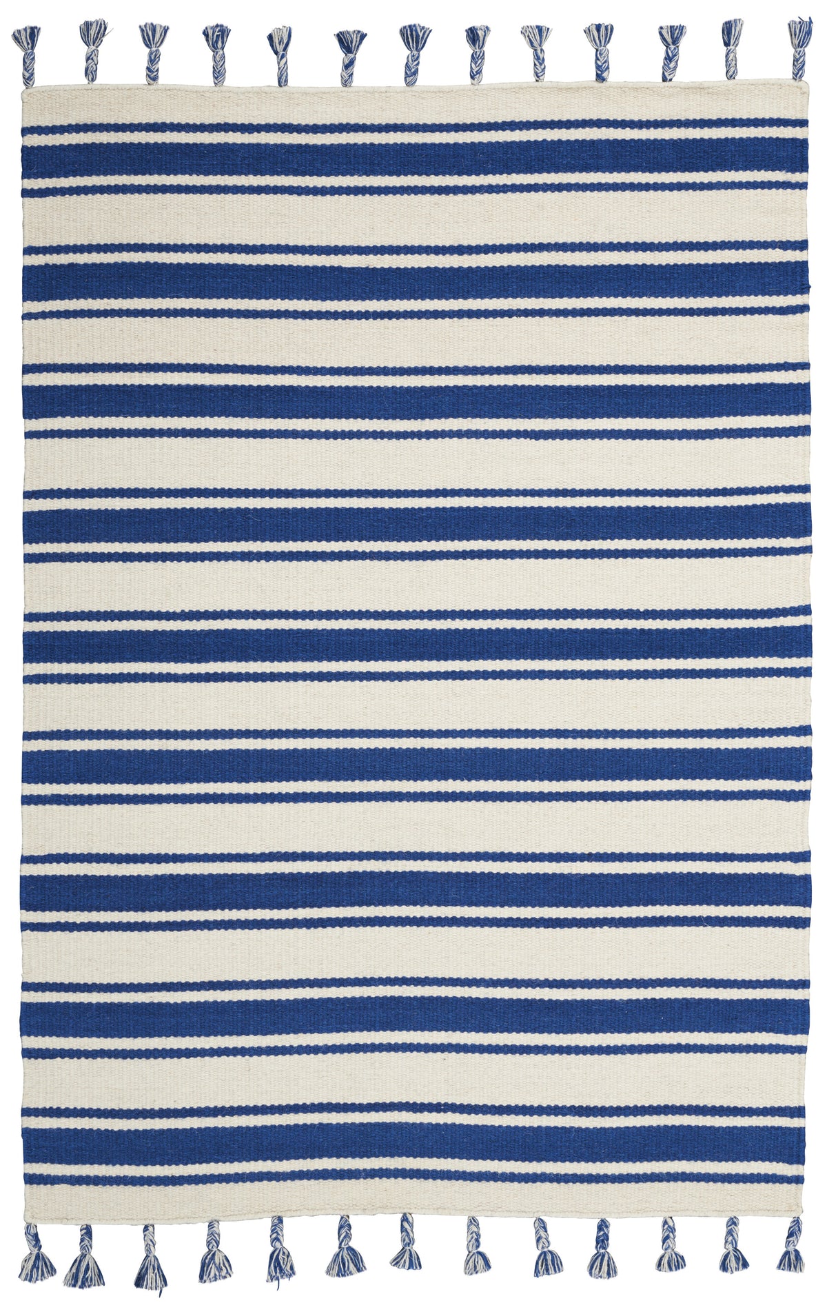 Rio Vista DST01 Ivory Navy Rug - Rectangle
