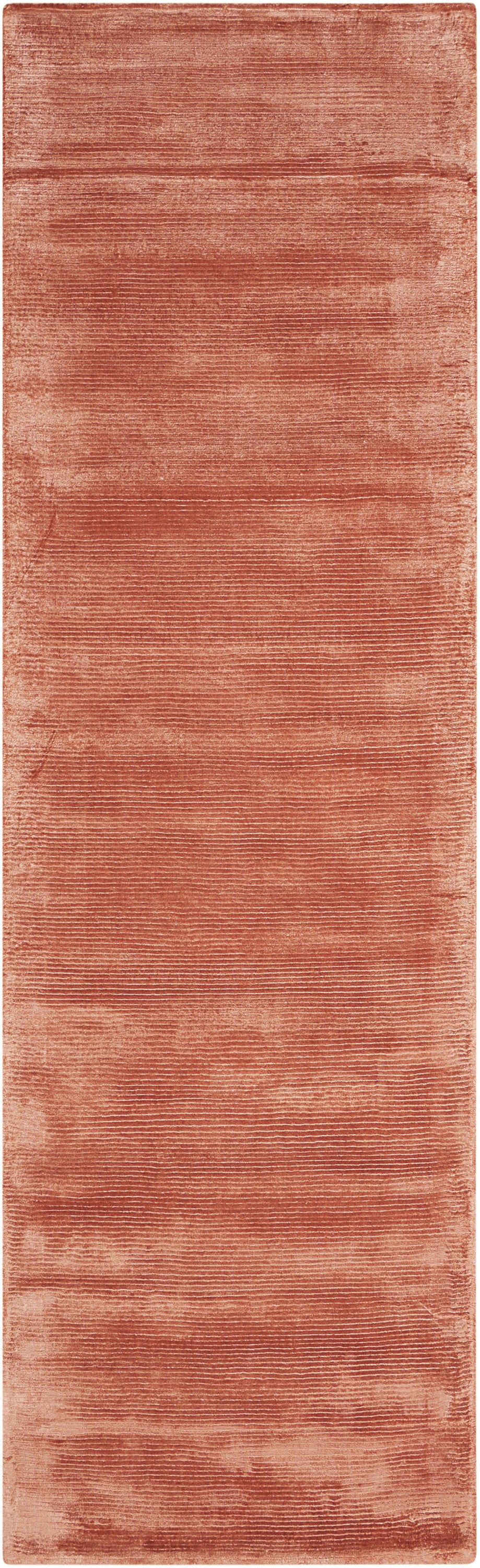 Lunar LUN1 Rust Rug - Runner
