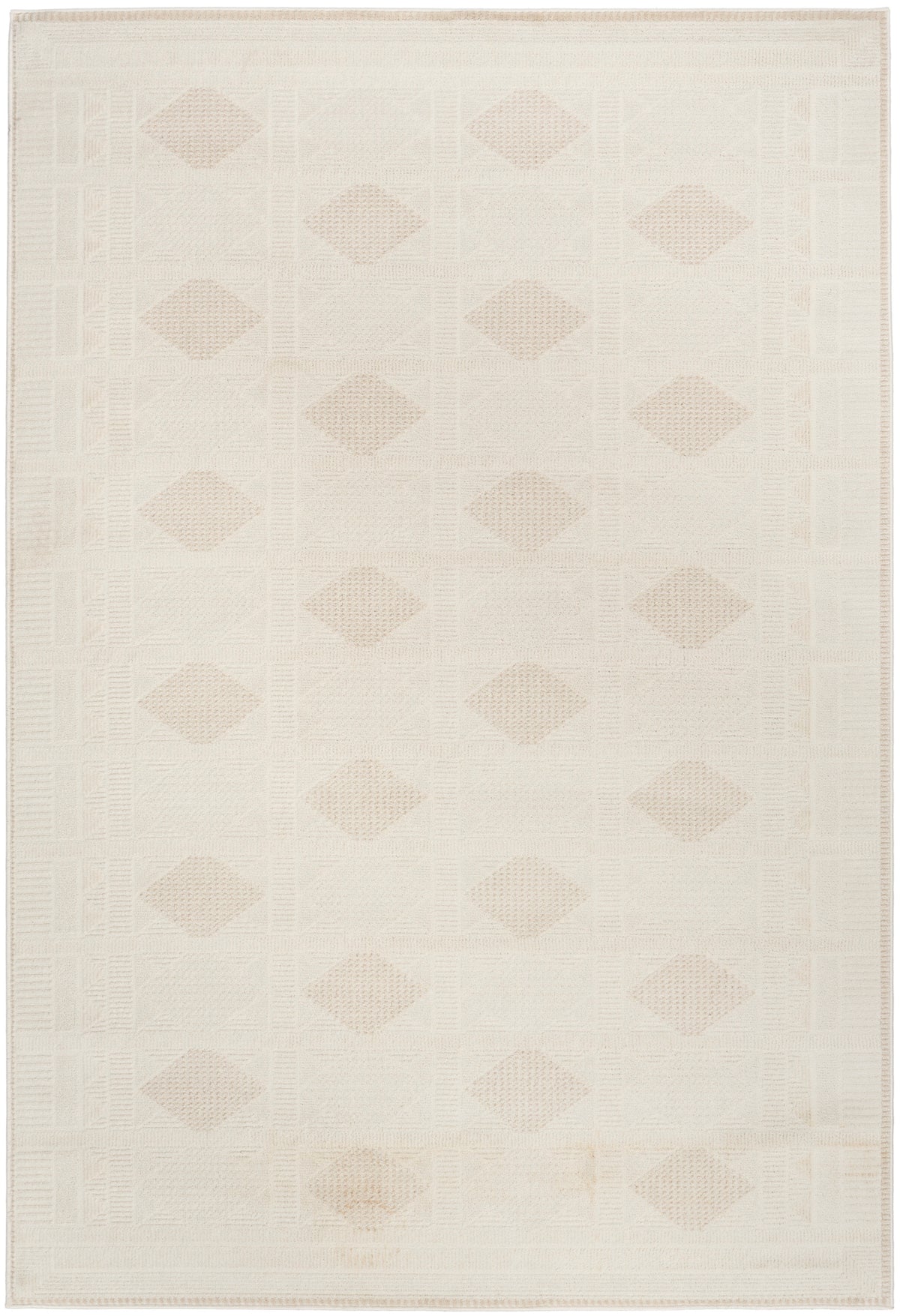 Nordic NRC06 Ivory Beige Rug - Rectangle