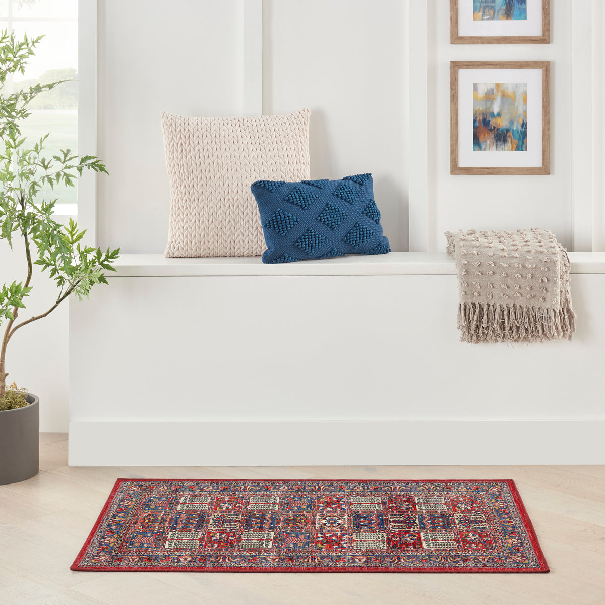 Fulton FUL05 Red Rug - room scene