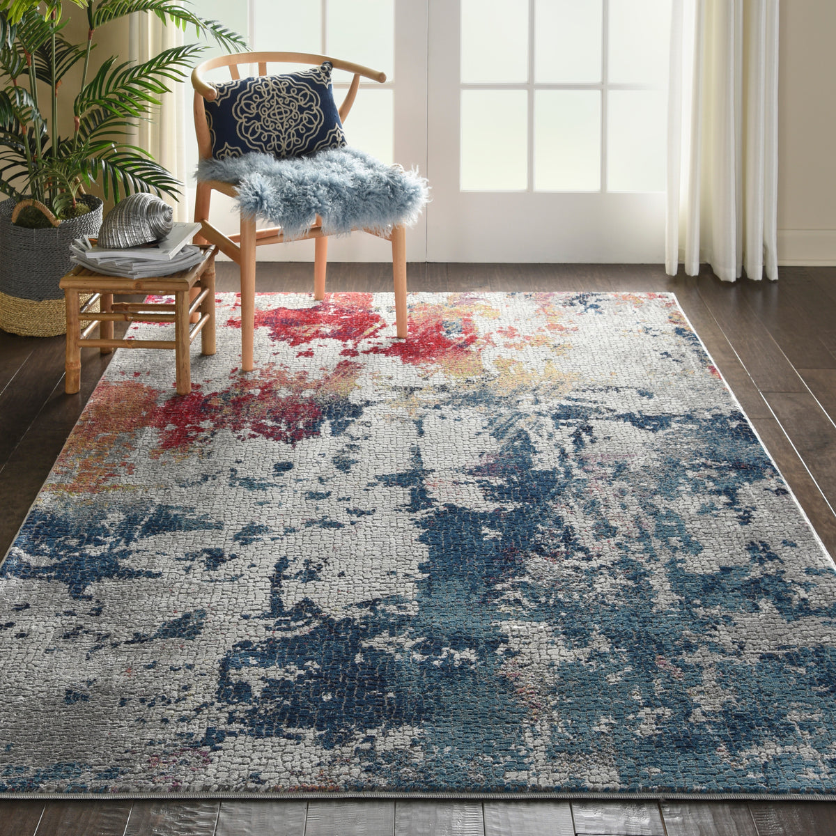 Ankara Global ANR10 Multicolor Rug - room scene