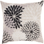 Aloha ALH05H Black White 20" x 20" Throw Pillows