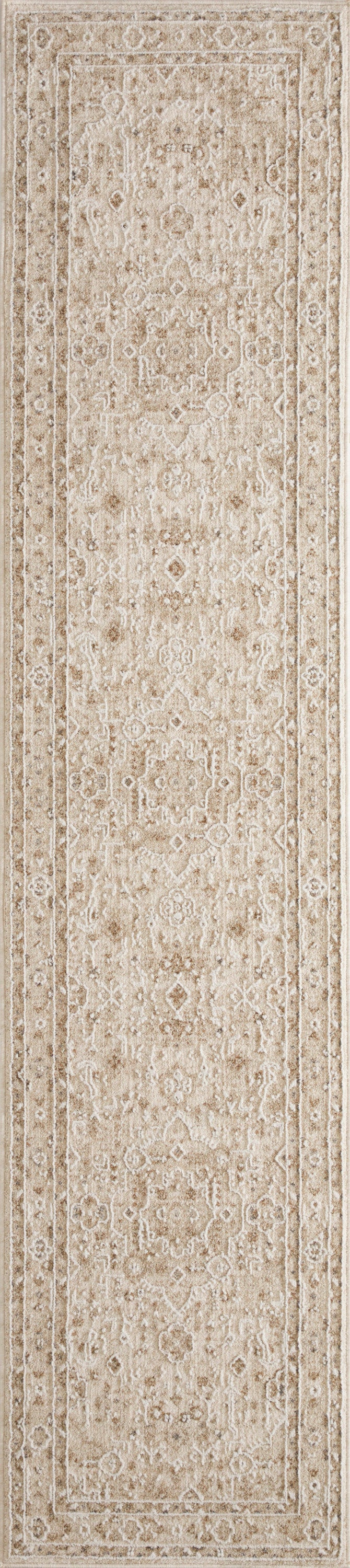 Retreat RET02 Beige Rug - Runner