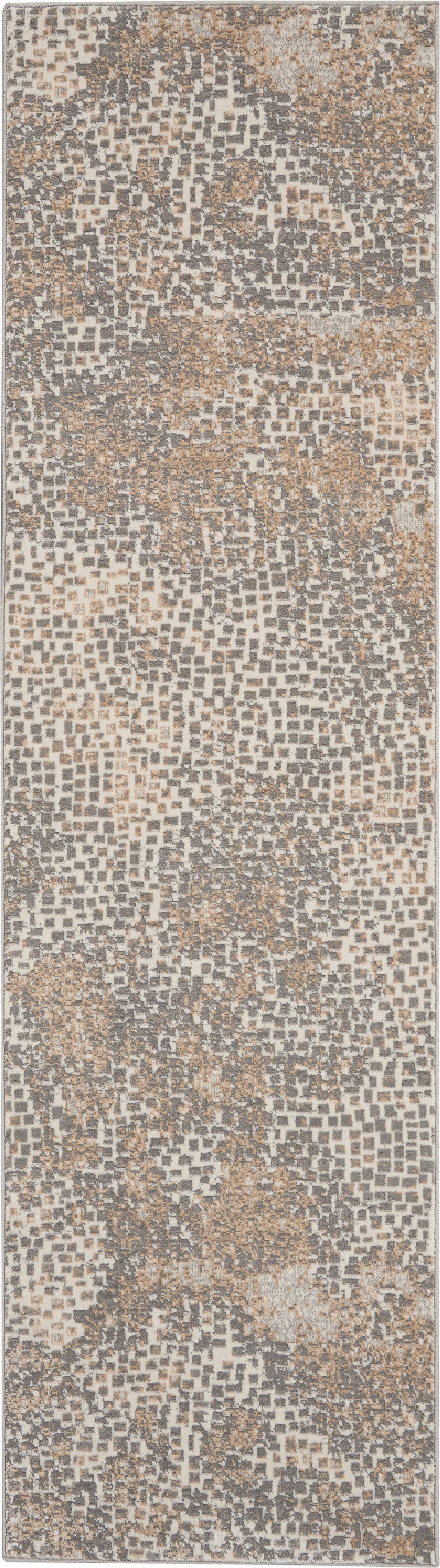 MA90 Uptown UPT02 Beige Grey Rug - Runner