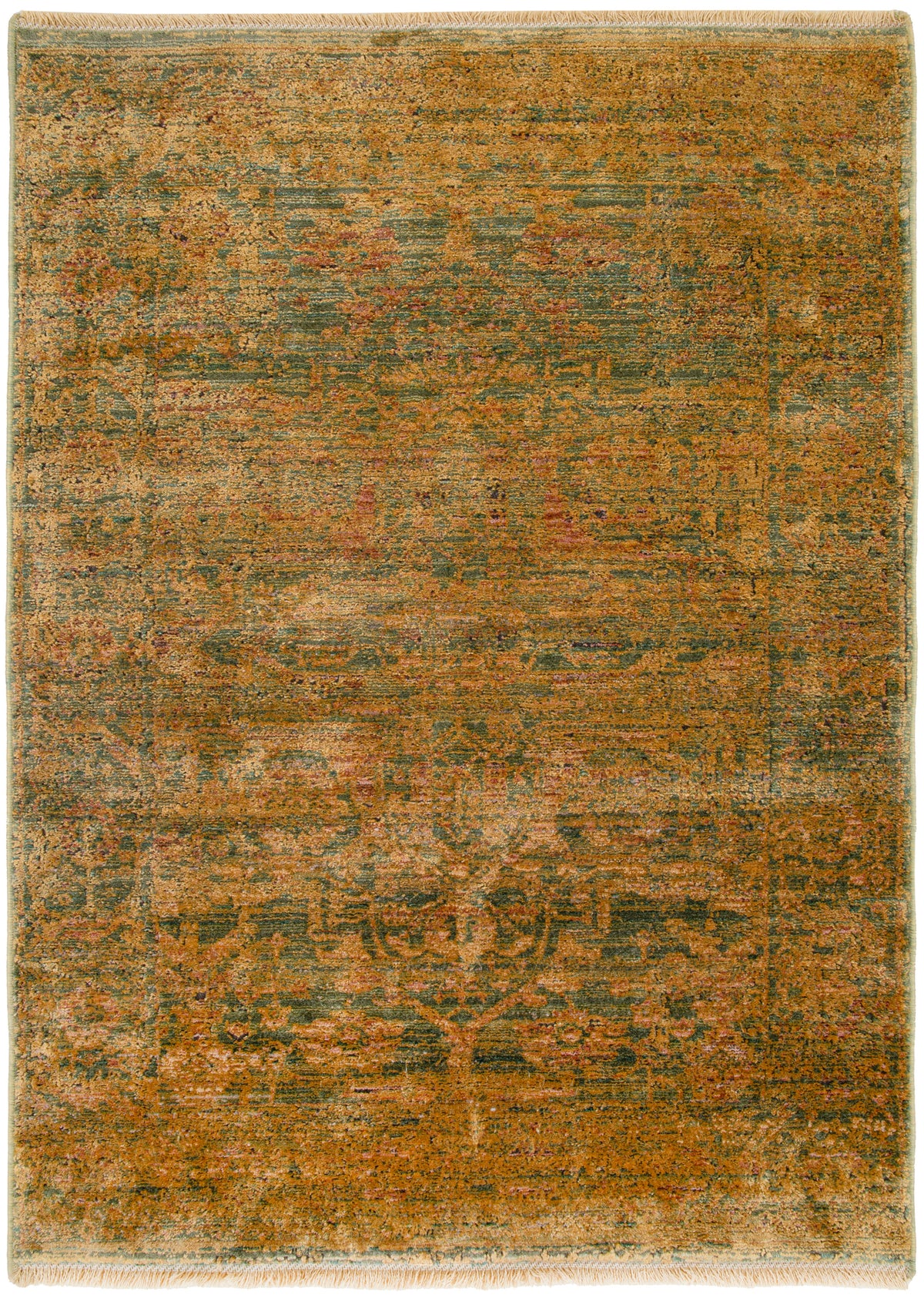 Luxurious LRS01 Olive Rug - Rectangle