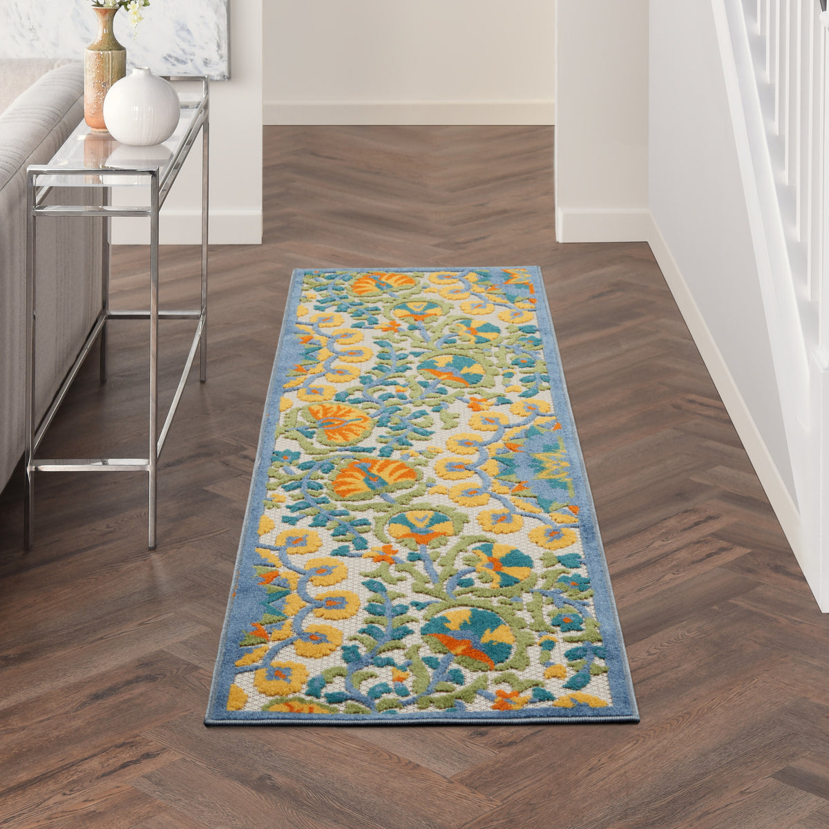 Aloha ALH22 Multicolor Rug - room scene