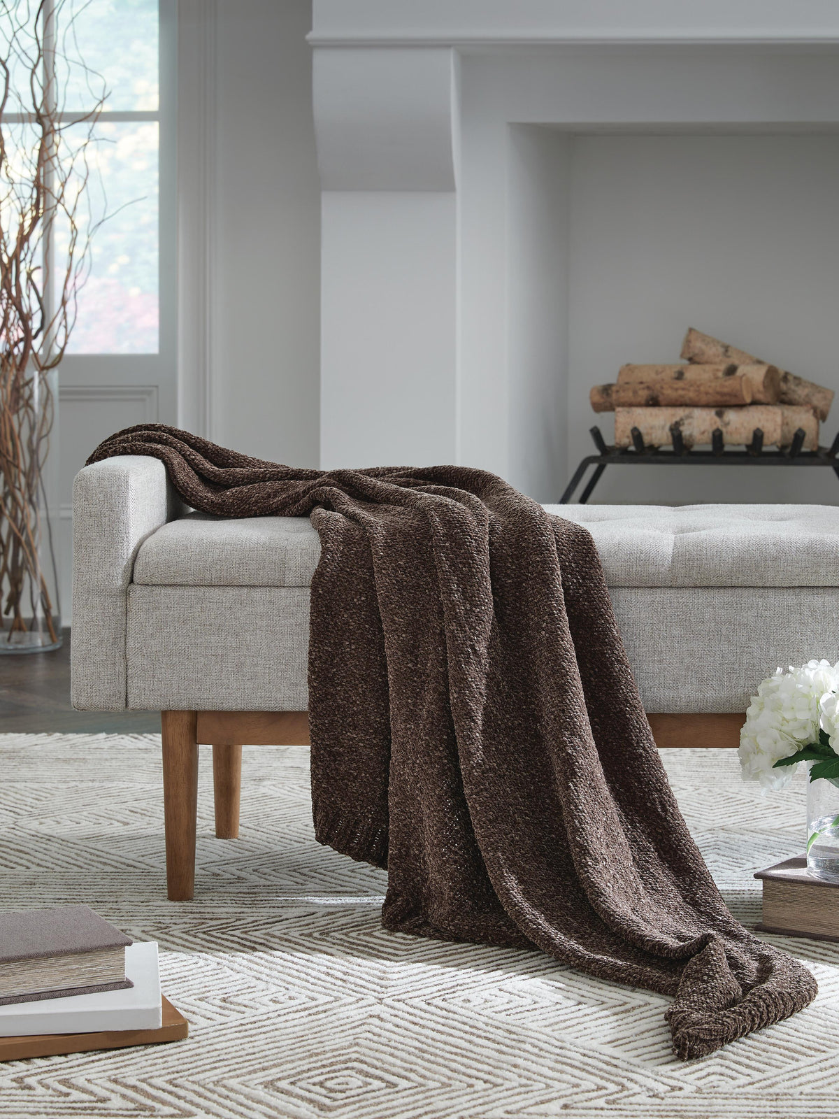 Anawood Throw (3/CS) Chenille