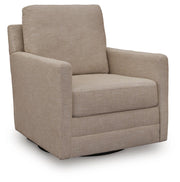 Freybourne Next-Gen Nuvella Swivel Accent Chair Next-Gen Nuvella™ Performance Fabric