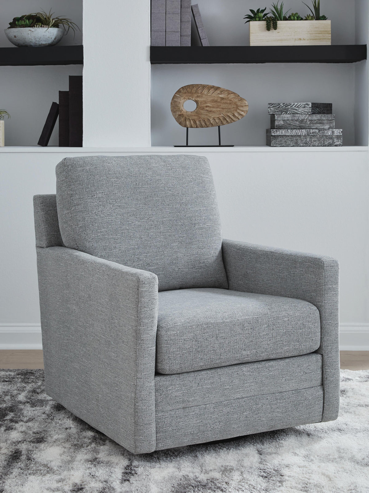 Freybourne Next-Gen Nuvella Swivel Accent Chair Next-Gen Nuvella™ Performance Fabric