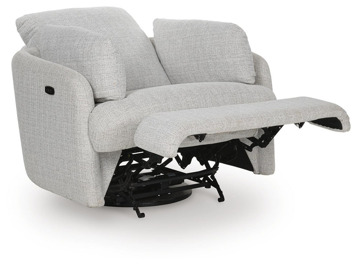 Alainmont Next-Gen Nuvella Swivel Power Recliner Next-Gen Nuvella™