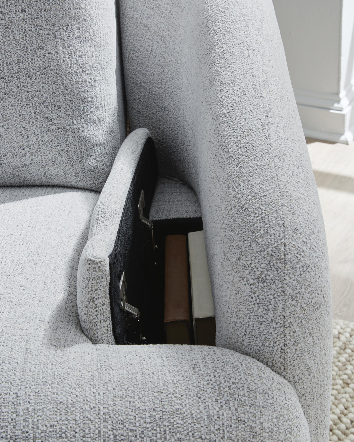 Alainmont Next-Gen Nuvella Swivel Power Recliner Next-Gen Nuvella™