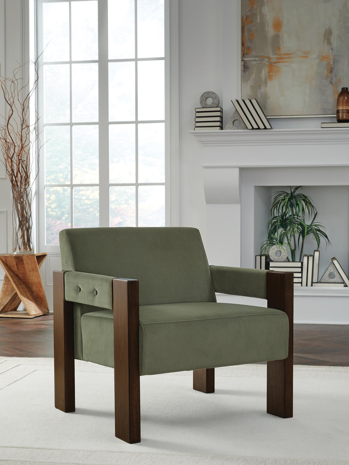 Adlanlock Accent Chair Velvet