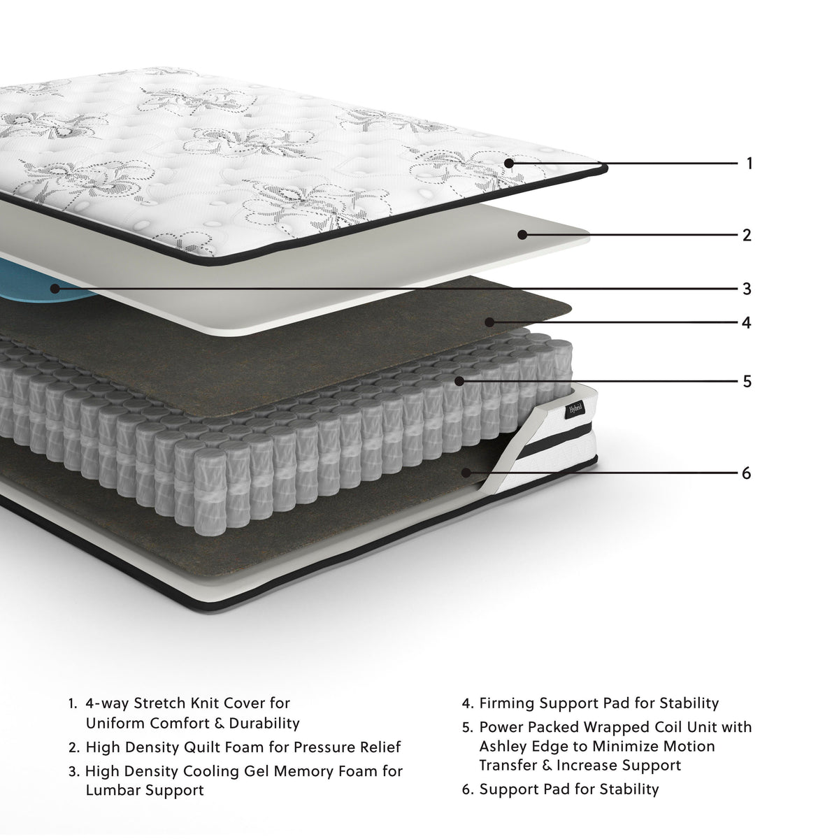 Chime 10 Inch Hybrid Twin Mattress