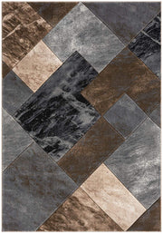 Blue/Brown Alexia 5'2' X 7'5'