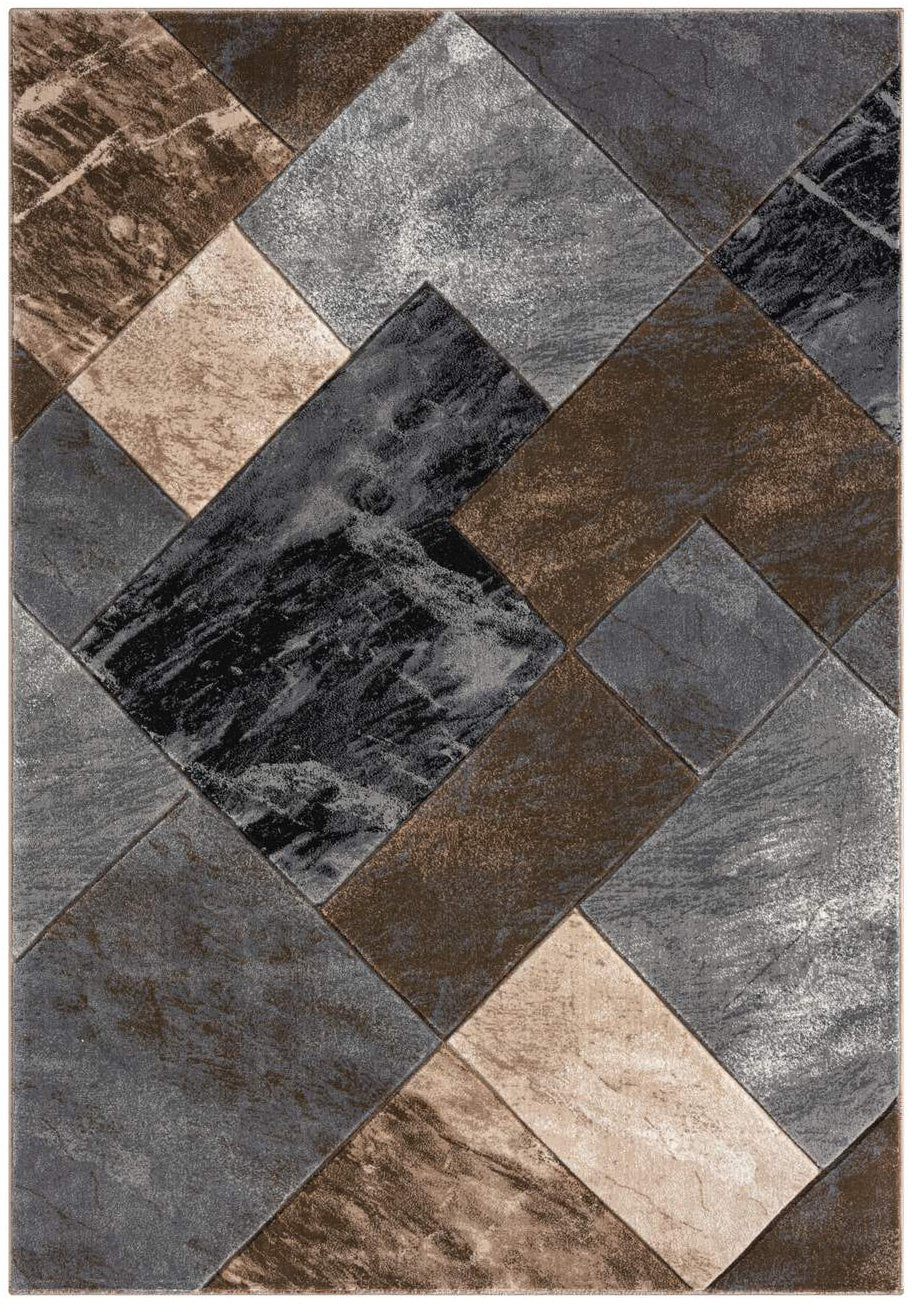 Blue/Brown Alexia 5'2' X 7'5'