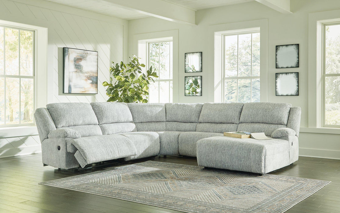 McClelland Reclining Sectional with Chaise