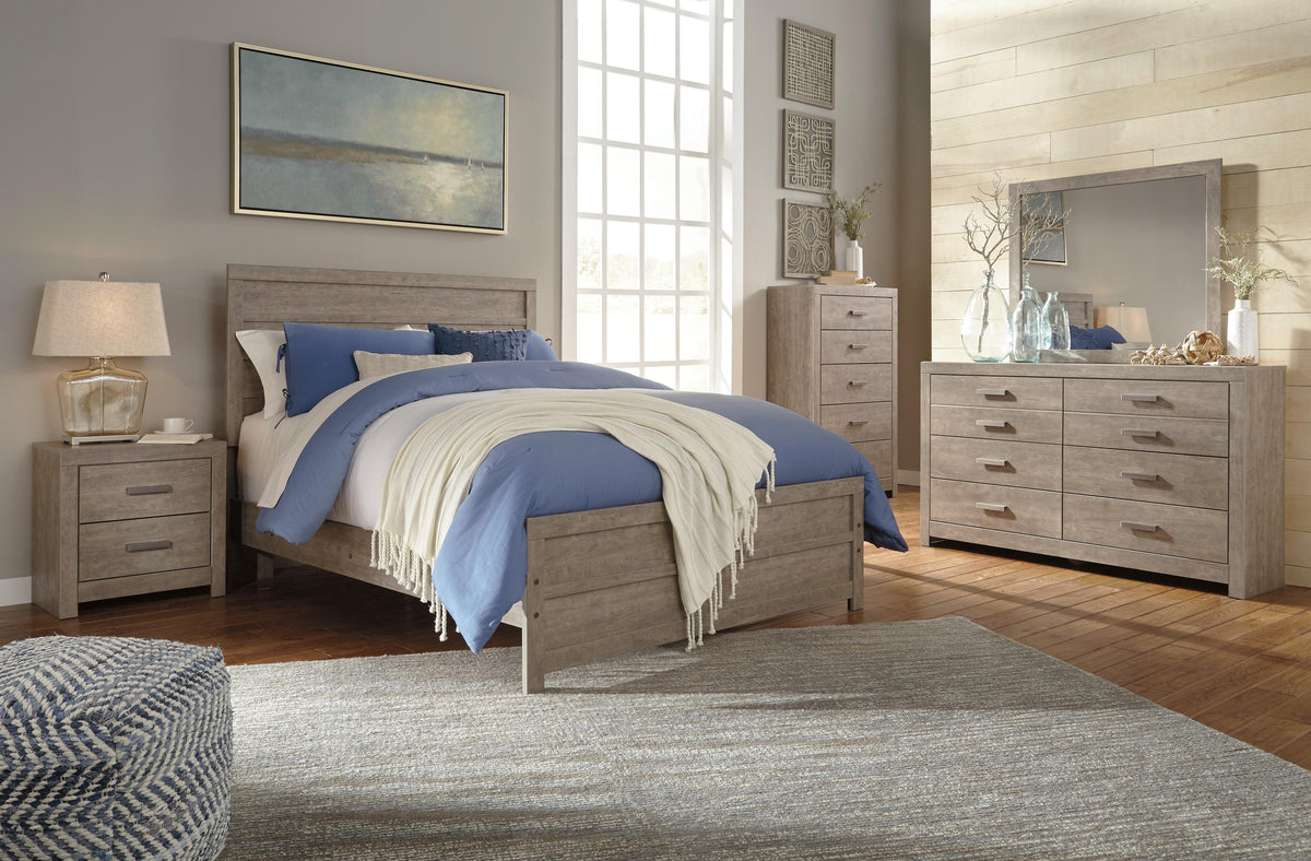 Culverbach Full Panel Bed, Dresser and Chest