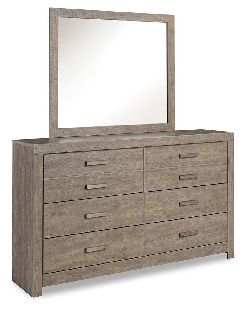 Culverbach King Panel Bed, Dresser, Mirror and Chest