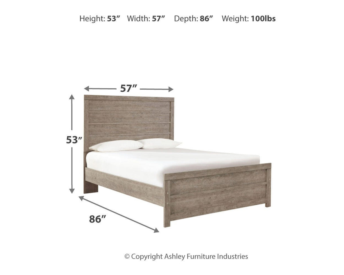 Culverbach Full Panel Bed with Chest of Drawers and Nightstand