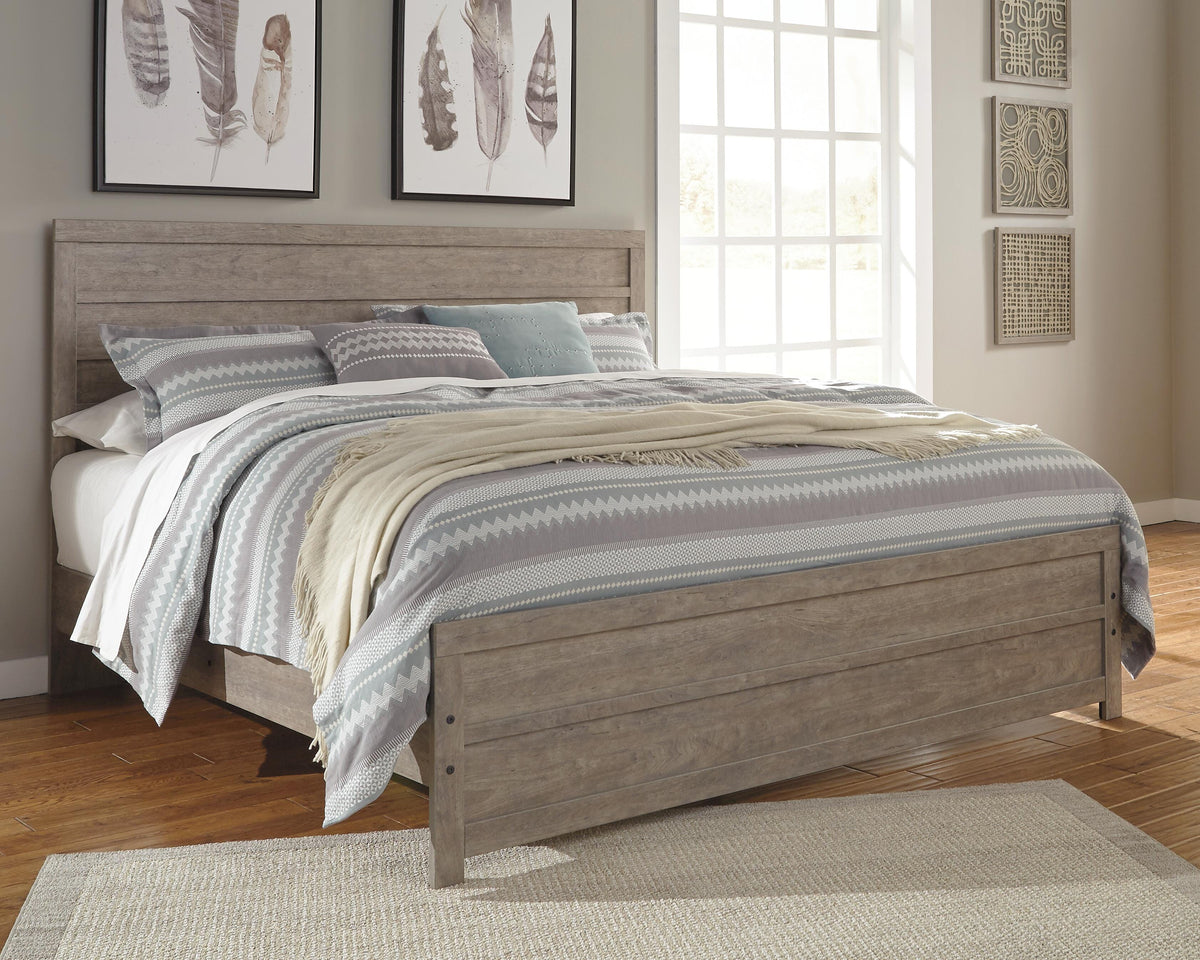 Culverbach King Panel Bed, Dresser, Mirror and Chest