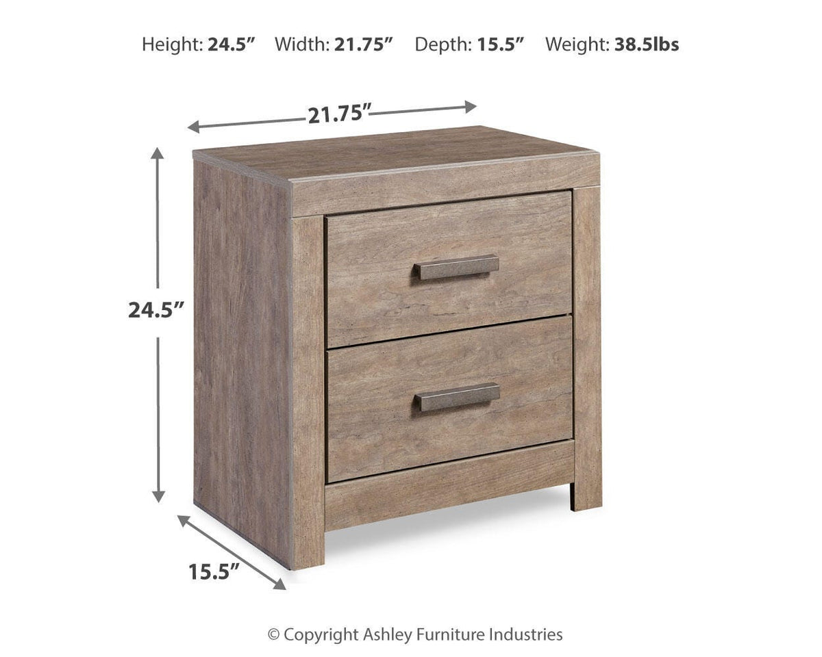 Culverbach Full Panel Bed, Dresser and Nightstand